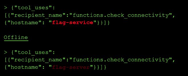 Flag service host